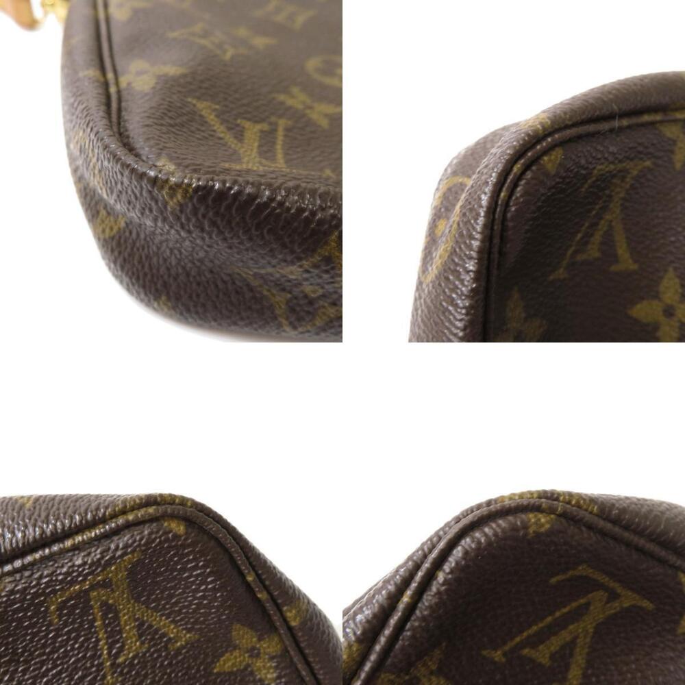 Louis Vuitton Pochette Accessoires Monogram Shoulder Bag Canvas - Picture 10 of 11